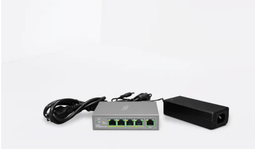 HY 5-Port Gigabit PoE+ Switch 60W